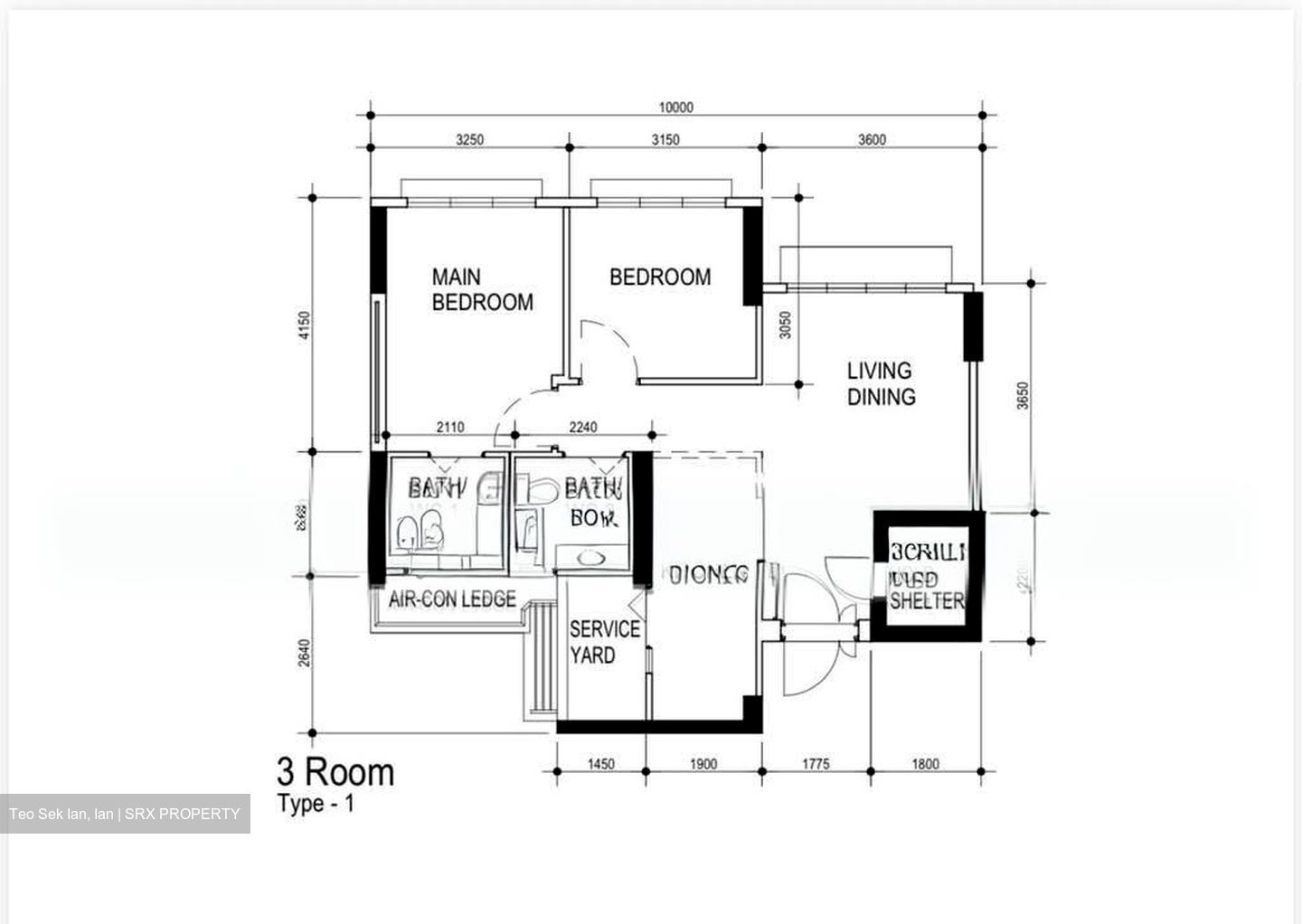 Blk 468B West Plains @ Bukit Batok (Bukit Batok), HDB 3 Rooms #586796671